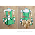 hot sale custom made green Cure March Cosplay from Smile PreCure Girl Anime costume